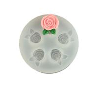 Molde de silicona de capa para joyería de resina y jabón con diseño de Frangipani para accesorios y decoraciones de resina de cera Plumeria Rose Tulips Silicone Mold