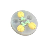 Molde de silicona de capa para joyería de resina y jabón con diseño de Frangipani para accesorios y decoraciones de resina de cera Plumeria Rose Tulips Silicone Mold