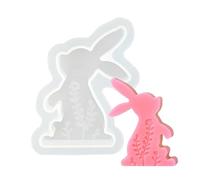 Molde de silicona de conejo multifuncional | Molde de silicona de conejo para , postres, velas, cumpleaños, bodas, Navidad, Halloween, San Valentín