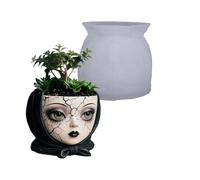 Molde de silicona de fácil liberación para cemento decorativo de resina e ideas de regalo creativas de silicona para suculentas