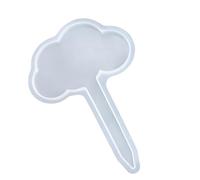Molde de silicona de fácil liberación para placas de plantas hechas a mano, ideal para entusiastas de la jardinería y principiantes, molde multiusos para etiquetas de plantas