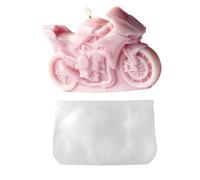 Molde de silicona de fácil liberación sin pegamento, carcasa de polímero, plantilla de manualidades con estilo automotriz, accesorio de decoración para resina