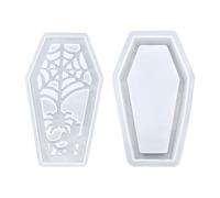 Molde de Silicona de Féretro | Molde Tenebroso para Pantalla de Lámpara de Resina,Decoración Manual Para Lámparas De Mesa En Estancias Diversas