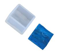 Molde de silicona de grado alimenticio con patrón de agua, herramienta de horneado, fácil liberación