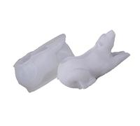 Molde de silicona de grado alimenticio, herramienta de manualidades multiusos para macetas, decoración del hogar, proyectos de fácil liberación, diseño reutilizable, suministros de manualidades de
