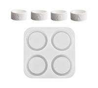 Molde de silicona de grado alimenticio para entusiastas y proyectos de manualidades infantiles, superficies antiadherentes, patrón de corazón, molde de silicona