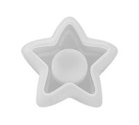 Molde de silicona de grado alimenticio para hacer llamas con diseños solares de corazón, liberación de materiales artesanales de usos múltiples, herramientas para hacer jabón que no se pegan