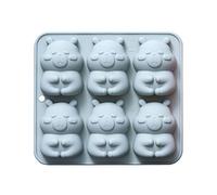 Molde de silicona de gran capacidad para tartas de cumpleaños y reuniones, herramienta creativa para hornear chocolate, molde de silicona multiusos