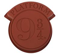 Molde de silicona de Harry Potter, para tartas, pasteles, postres, cumpleaños, Hogwarts, brujería, brujería, Hogwarts Express, pista de 9 ¾, apto para alimentos, máximo efecto antiadherente