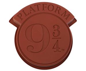 Molde de silicona de Harry Potter, para tartas, pasteles, postres, cumpleaños, Hogwarts, brujería, brujería, Hogwarts Express, pista de 9 ¾, apto para alimentos, máximo efecto antiadherente