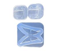 Molde de silicona de larga duración para uñas de mariposa para un diseño único de joyería, fácil almacenamiento y limpieza sin complicaciones, plantilla profesional de extensión de uñas