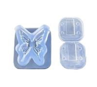Molde de silicona de larga duración para uñas de mariposa para un diseño único de joyería, fácil almacenamiento y limpieza sin complicaciones, plantilla profesional de extensión de uñas