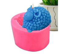 Molde De Silicona De Oveja Para La Fabricación De Velas - Molde De Vela De Silicona De Schaaf - Molde De Silicona Para Hacer Velas De Silicona De Resina De Oveja Moldes De Velas, Decoraciones Animales