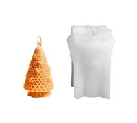Molde de silicona de peine de miel, molde de resina de peine de miel, Molde de vela de silicona 3D Molde de jabón de cilindro, Decoración del hogar de resina de arte para dulces y c