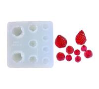 Molde de silicona de resina con forma de taza de agitación para colgantes, joyas, llaveros, decoración, moldes de silicona para llavero de resina epoxi