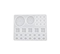 Molde de silicona de resina de cristal para café, limón, molde de almacenamiento, rodajas de limón