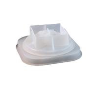 Molde de silicona de resina epoxi, moldes de montaña, hechos a mano, jabón, yeso, joyería, suministros para decoración de montaña