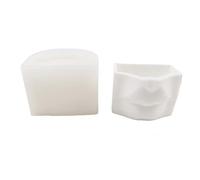 Molde de silicona de resina para macetas de suculentas, adecuado para jardín, hormigón, soporte para plantas, decoración del hogar, moldes de silicona para cemento