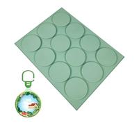 Molde de silicona de soapy, aromatherapy Tablet Mold, Plaster Making Tray with Sturdy and Reutilizable Material for Daily Homemade Decorative Crafts, 11,42 x 8,66 pulgadas