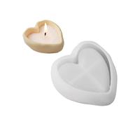 Molde de silicona en forma de corazón para hacer joyas, bandejas de almacenamiento decorativas, molde de silicona decorativo