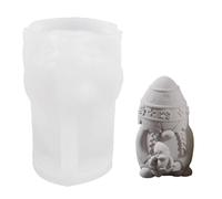 Molde de silicona enano de fácil liberación, moldes reutilizables para manualidades y jabones, textura de silicona para manualidades