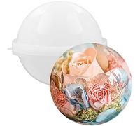 Molde de silicona extra grande para resina epoxi, cera de vela, jabón casero, bombas de baño, hormigón, cemento, yeso, 12,7 cm