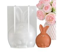 Molde de silicona - Faceta geométrica | Forma de vela - Chubby Bunny Geométrico Enlucido con facetas y crea piezas decorativas festivas ideales para la decoración DIY de Pascua