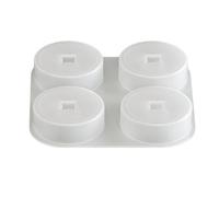 Molde de silicona fácil de limpiar, apto para principiantes, monedas de cobre hechas a mano y lingotes de riqueza, forma de lingote