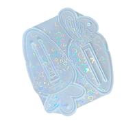 Molde de silicona fácil de usar para elaborar hermosos colgantes de resina con clip para dinero, conjunto de fabricación de joyas hecho a mano rápidamente, herramientas creativas de resina