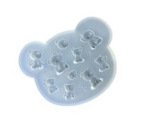 Molde de silicona fácil de usar práctico molde de resina epoxi accesorios molde de joyería magia del molde de silicona flexible poder