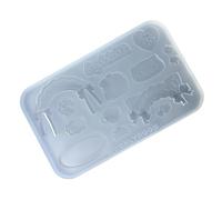 Molde de silicona fácil de usar, práctico molde de resina epoxi para gatos, accesorios de criada de casa, molde de joyería, suministros de fabricación de abalorios, molde de resina para arte