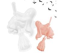 Molde De Silicona Fantasma Antiadherente Fácil Desmoldeo Y Reutilizable