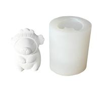 Molde de silicona flexible con forma de capibaras, aromaterapias perfumadas, para hacer adornos de escritorio hechos a mano