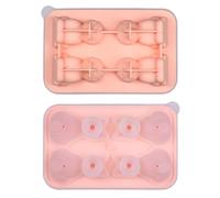 Molde de silicona flexible para cubitos de hielo para gatos, bandeja hueca 3D con fácil desbloqueo, juego de accesorios para bebidas para , forma divertida con estilo, herramienta de barra para