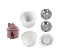 Molde de silicona flexible para decoración de base de resina hecha a mano y proyectos creativos D IY molde de silicona