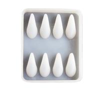 Molde de silicona flexible para hacer cuernos de diablo realistas y garras de bestias, fácil de limpiar y reutilizable, decoración del hogar, molde creativo para manualidades
