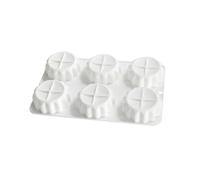 Molde de silicona flexible para hornear huevos, tartas, mousses, chocolate, dulces, herramienta de decoración de pasteles, accesorios de cocina, moldes para hornear para uso doméstico
