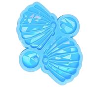 Molde De Silicona Flexible Para Pendientes Holográficos En Forma Conchas Marinas Anillo Oreja Molde Resina Epoxi Herramienta Fabricación Joyas Diseño Joyería Único