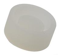 Molde de silicona flexible para portavelas, adecuado para proyectos de manualidades de resina o hormigón, fácil de limpiar y resistente a la deformación (agujero único)