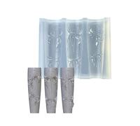 Molde de silicona flexible para uñas, hermosas decoraciones, impresión fina, reutilizable, para arte de uñas