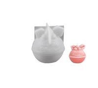 Molde de silicona for vela árbol Navidad 3D, Kit fabricación velas navideñas artesanal, herramienta for hornear resina yeso y jabón hecho a mano, 5 uds Para Velas(Clear12)