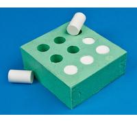 Molde de silicona forma básica de columnas 9 unidades 1,5cmx3cm