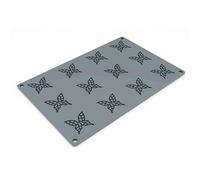 Molde de silicona Forma Mariposa pequeña 12 cavidades