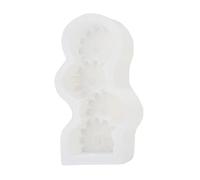 Molde de silicona geométrico, apilado, multiusos, de resina, perfumado, para decoración del hogar, molde de yeso de silicona para niños