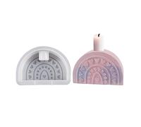 Molde de silicona hecho a mano con forma de arco, molde de resina epoxi para hacer adornos de mesa, herramienta para hacer manualidades, moldes de resina epoxi, silicona única para principiantes