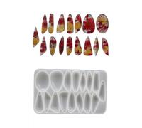Molde de Silicona Lágrimas en Forma De Accesorios Forma Joyas De Resina Epoxi Únicas Moldes Para Artesanía De Los Entusiastas Molde Artístico Lágrima Para Hacer Artesanía