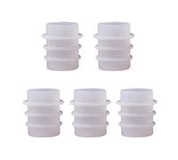 Molde de silicona mejorado, reutilizable, para botellas de vino y bebidas, tapa de salida de vino, cubierta de botella, moldes de silicona de resina epoxi, joyería