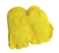 Molde de silicona Minions | Pasteles | Pasteles | Hornear | Postre | Cumpleaños | Dave | Stuart | Amistad | Amarillo | Resistente al calor | Apto para alimentos | Máxima antiadherencia
