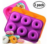 Molde de silicona, molde de silicona para donas, molde para donas/rosquillas, utilizado para resistir