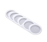 Molde de silicona multifunción de resina epoxi, adorno para el hogar, decoración para colgar en la pared, moldes de resina, fase de silicona, fácil de liberar